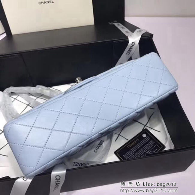 香奈兒CHANEL 升級版A1112進口小羊皮全新經典金銀鏈條肩背斜挎包 DSC1164